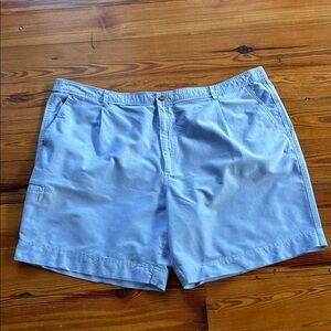 Saddlebred Men's Light Blue Shorts 100% Cotton Size Big/Tall 52